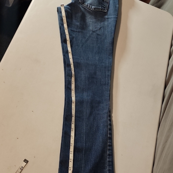 Carhartt Women's Straight Leg Blue Jeans - Picture 7 of 7